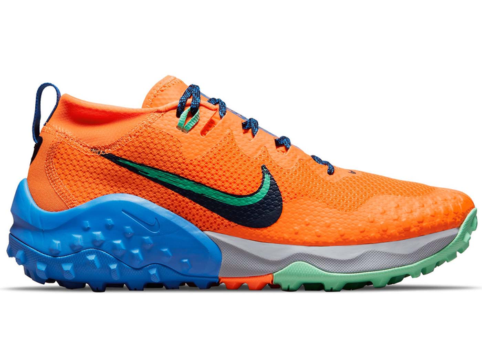 Nike Wildhorse 7 Team Orange Signal Blue - CZ1856-800
