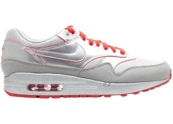 Nike Air Max 1 Air Attack Silver Red