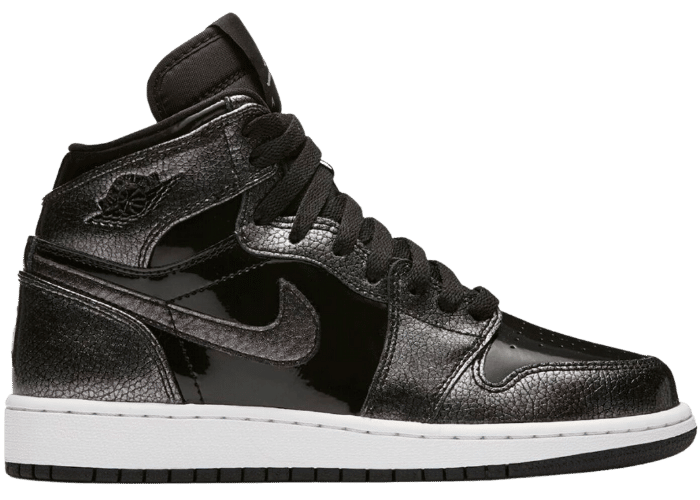 Air Jordan 1 Retro High Black Patent (GS)