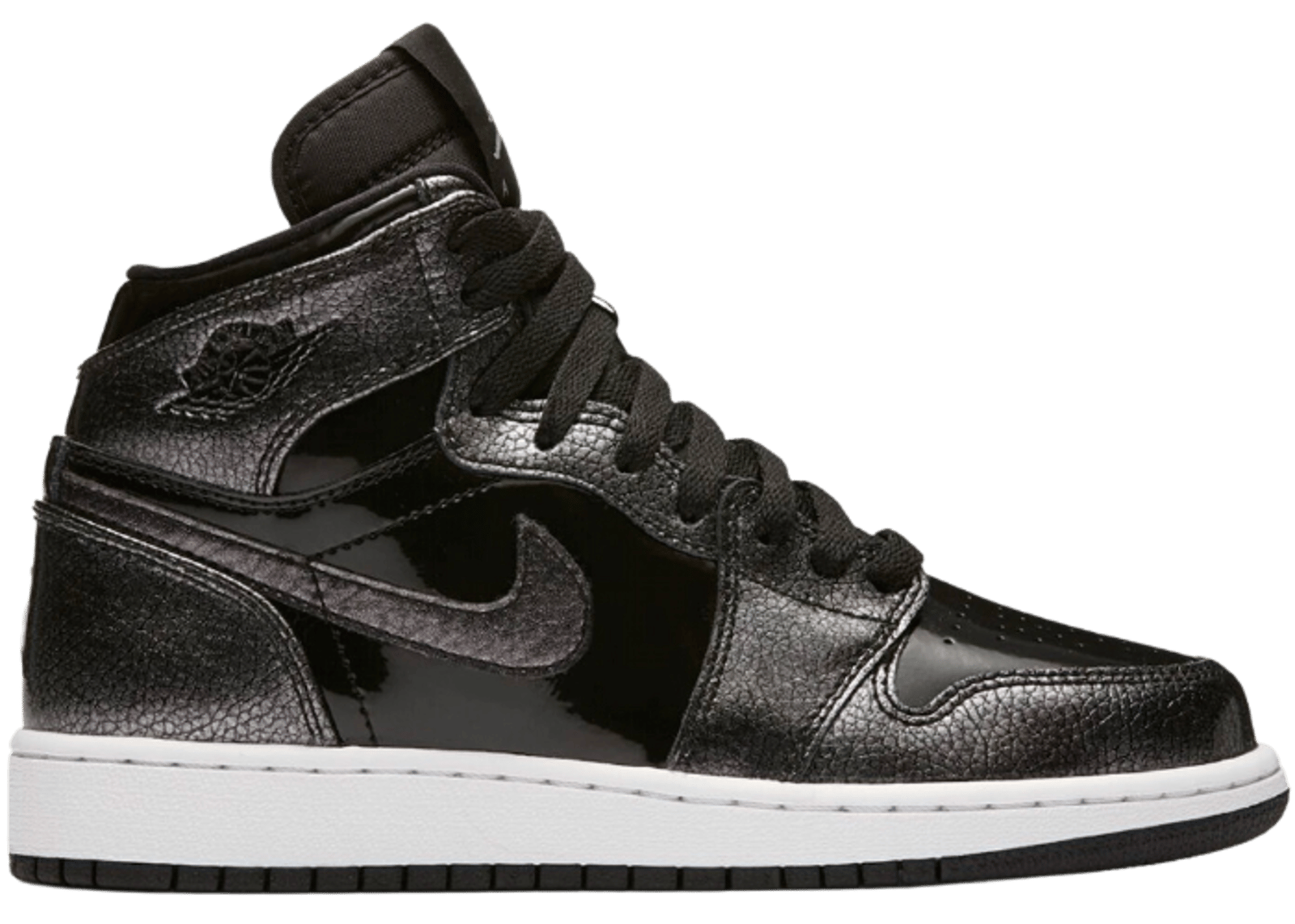 Air Jordan 1 Retro High Black Patent (GS)