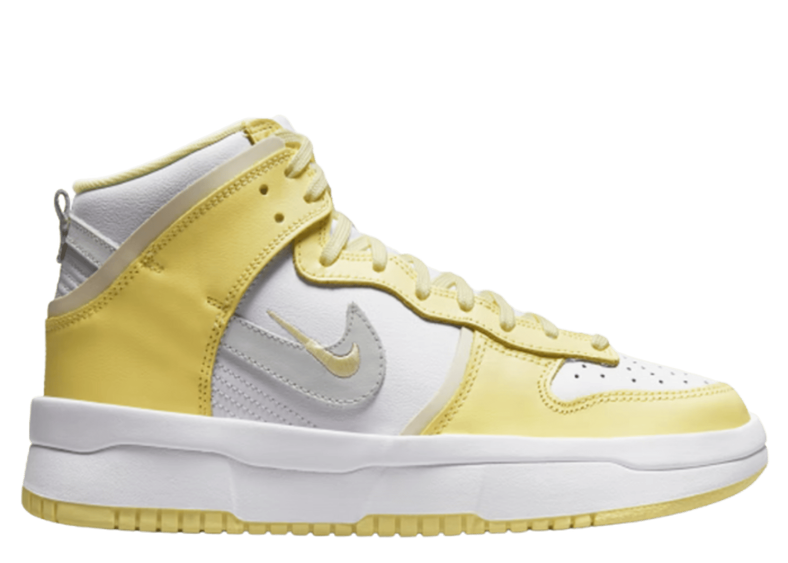 Nike Dunk High Up Light Lemon Yellow (W)