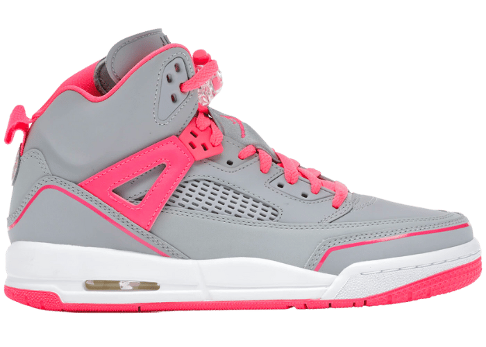 Air Jordan Spizike Wolf Grey Racer Pink (GS)