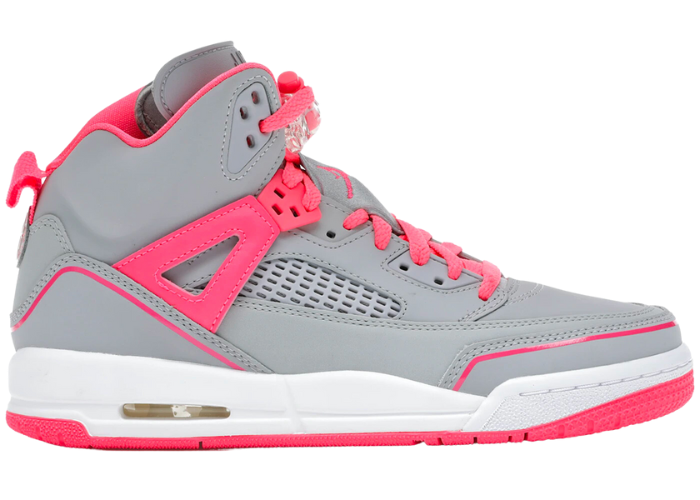 Air Jordan Spizike Wolf Grey Racer Pink (GS)