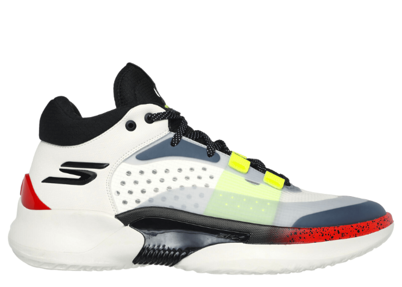 Skechers Basketball SKX Resagrip White Orange