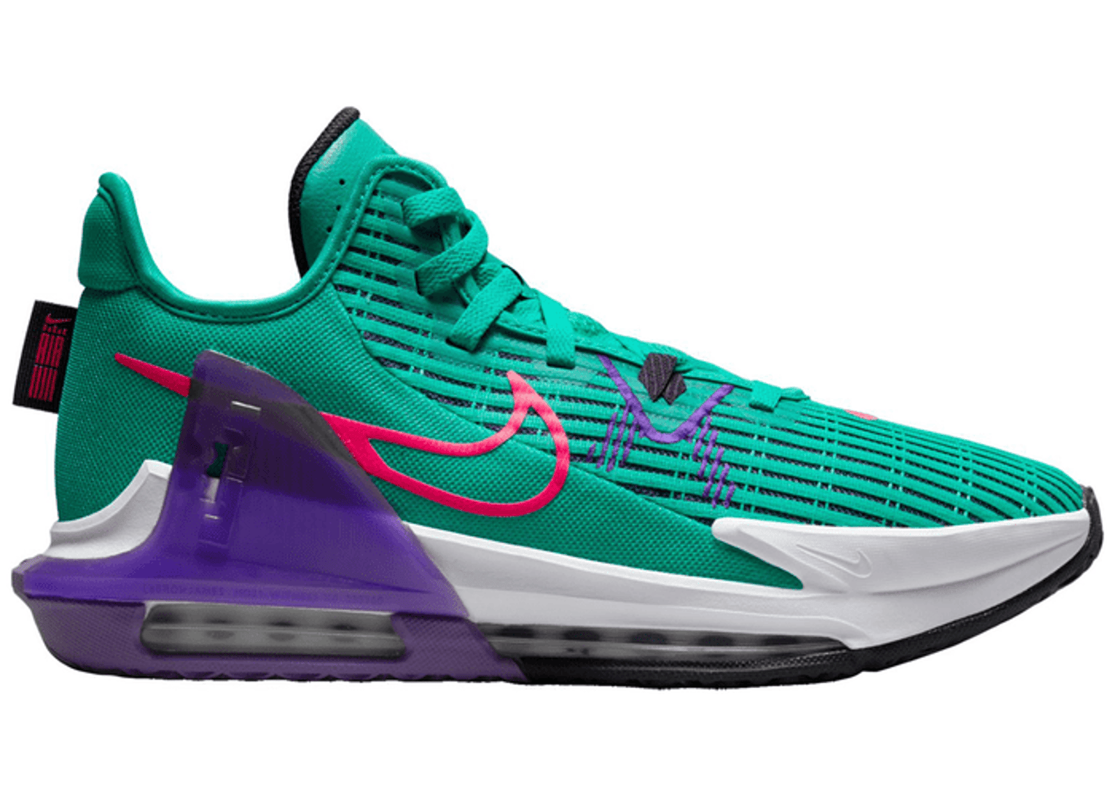 Nike LeBron Witness 6 Clear Emerald Wild Berry