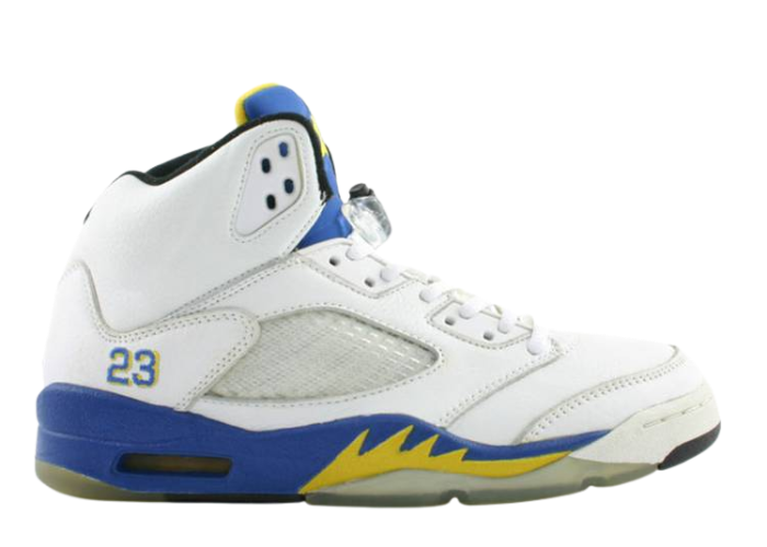 jordan 5 white metallic 2000