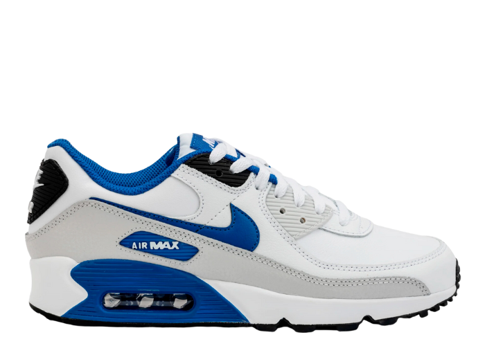 Nike Air Max 90 White Black Royal