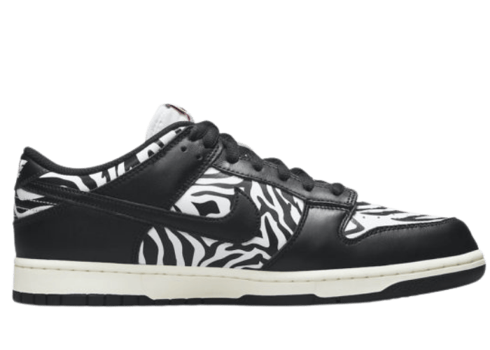 Nike SB Dunk Low Quartersnacks Zebra