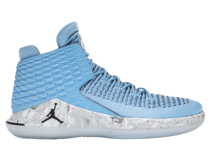 いおり Air Jordan XXXII UNC - AA1253-406 Raffles & Where to Buy