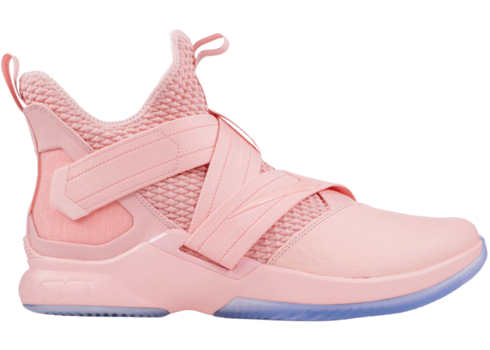 Nike LeBron Soldier 12 Soft Pink AO4054 900 Raffles Where to Buy