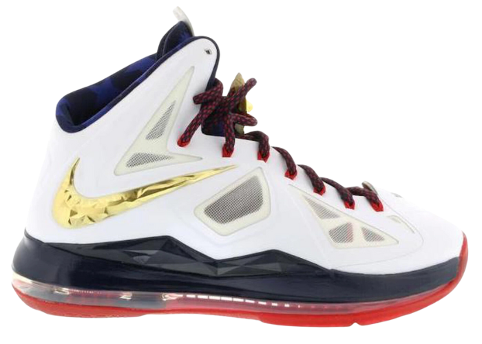 lebron x gold medal