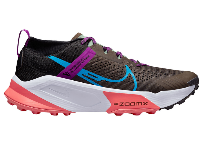 Nike ZoomX Zegama Trail Ironstone Laser Blue Magic Ember - DH0623