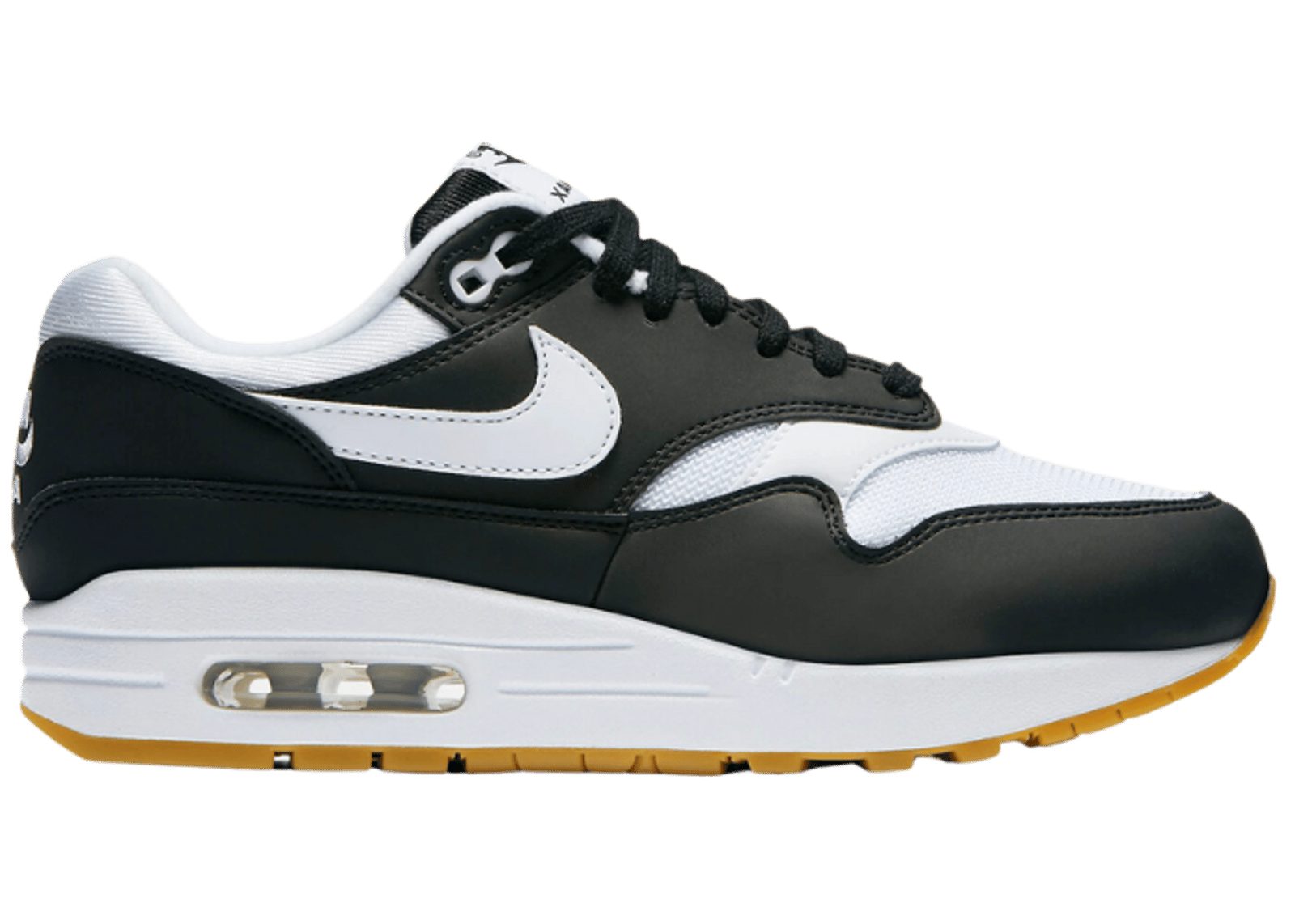 Nike Air Max 1 Black White Gum (W)