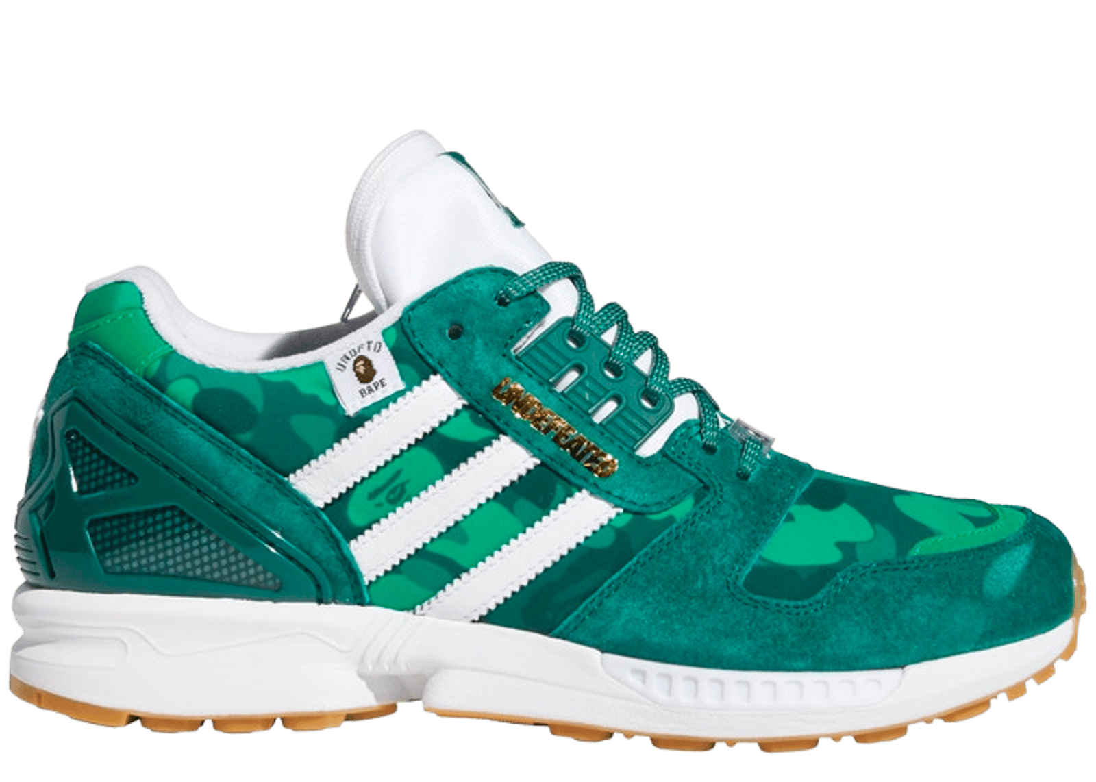 adidas ZX 8000 Bape Undefeated Green