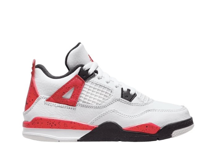 Air Jordan 4 Retro Red Cement (PS)