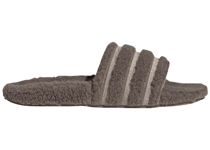 adidas Adilette Cozy Slides Simple Brown