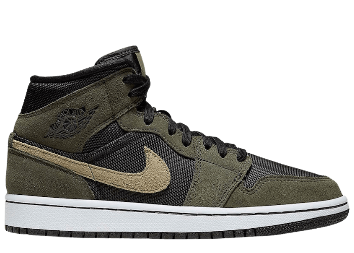 Jordan 1 Mid Military Olive (W)