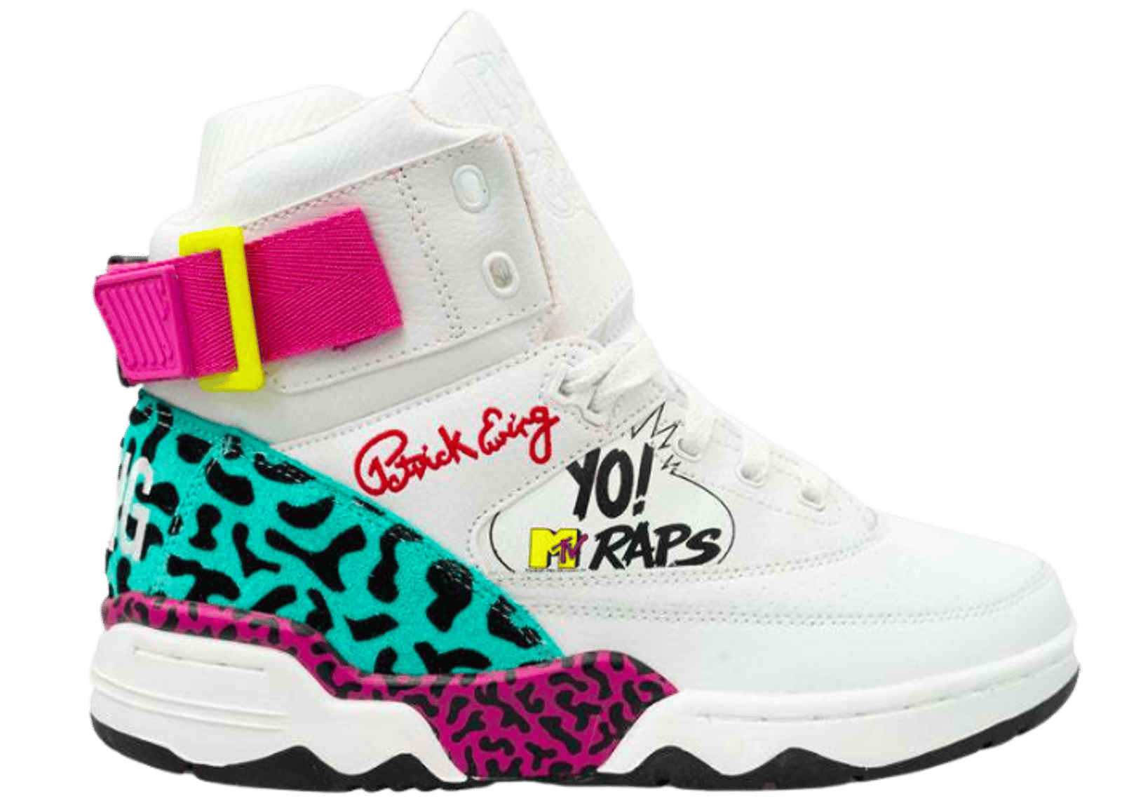 Ewing 33 Hi Yo! MTV Raps White