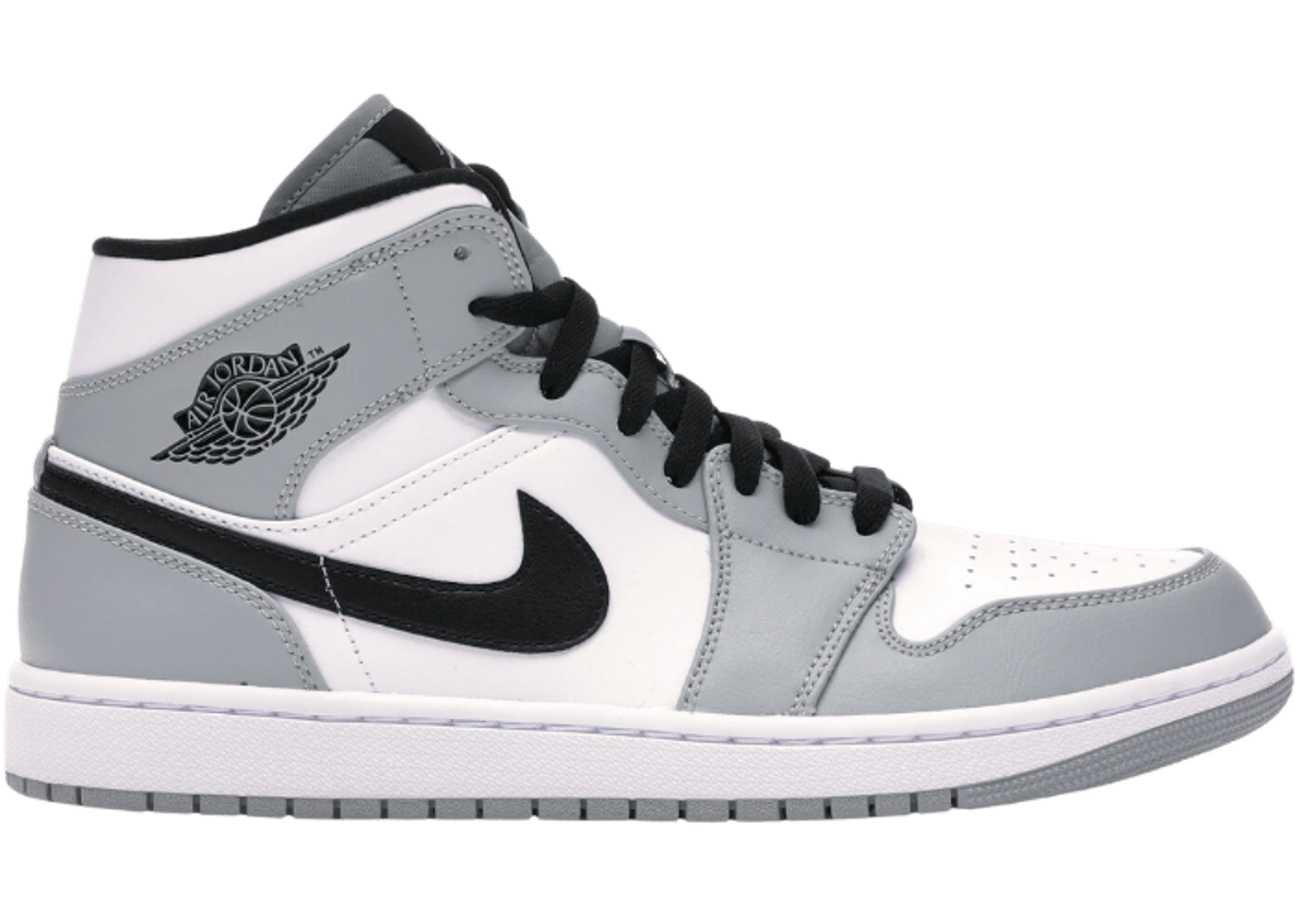 Air Jordan 1 Mid Light Smoke Grey