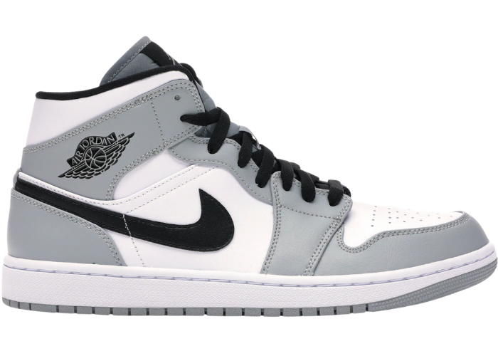 Air Jordan 1 Mid Light Smoke Grey