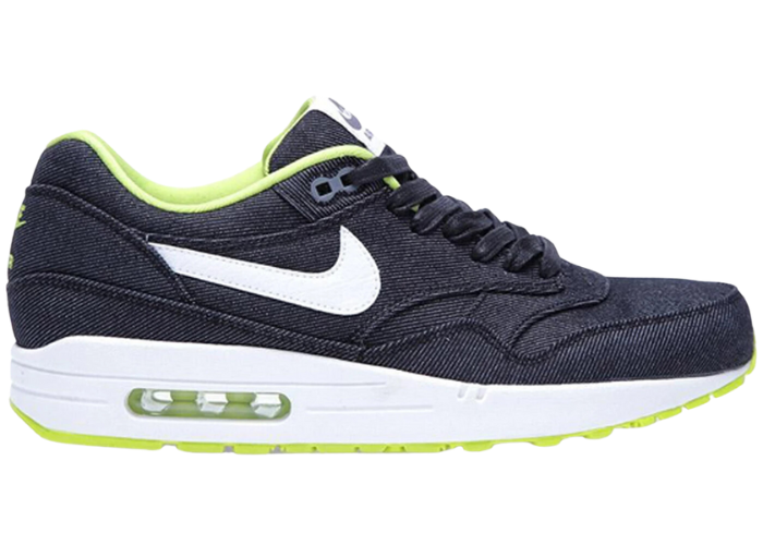 Nike Air Max 1 Black Denim Cyber