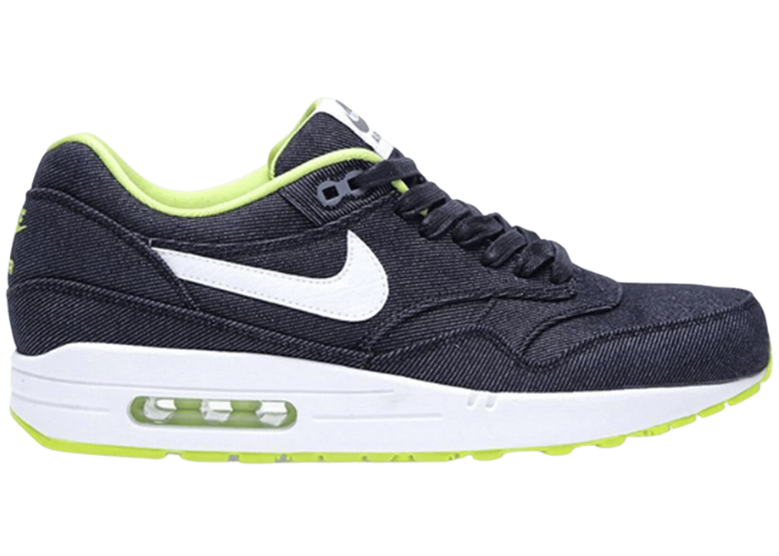 Nike Air Max 1 Black Denim Cyber