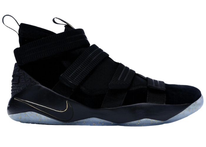 Nike LeBron Zoom Soldier 11 Black Gold - 897646-002