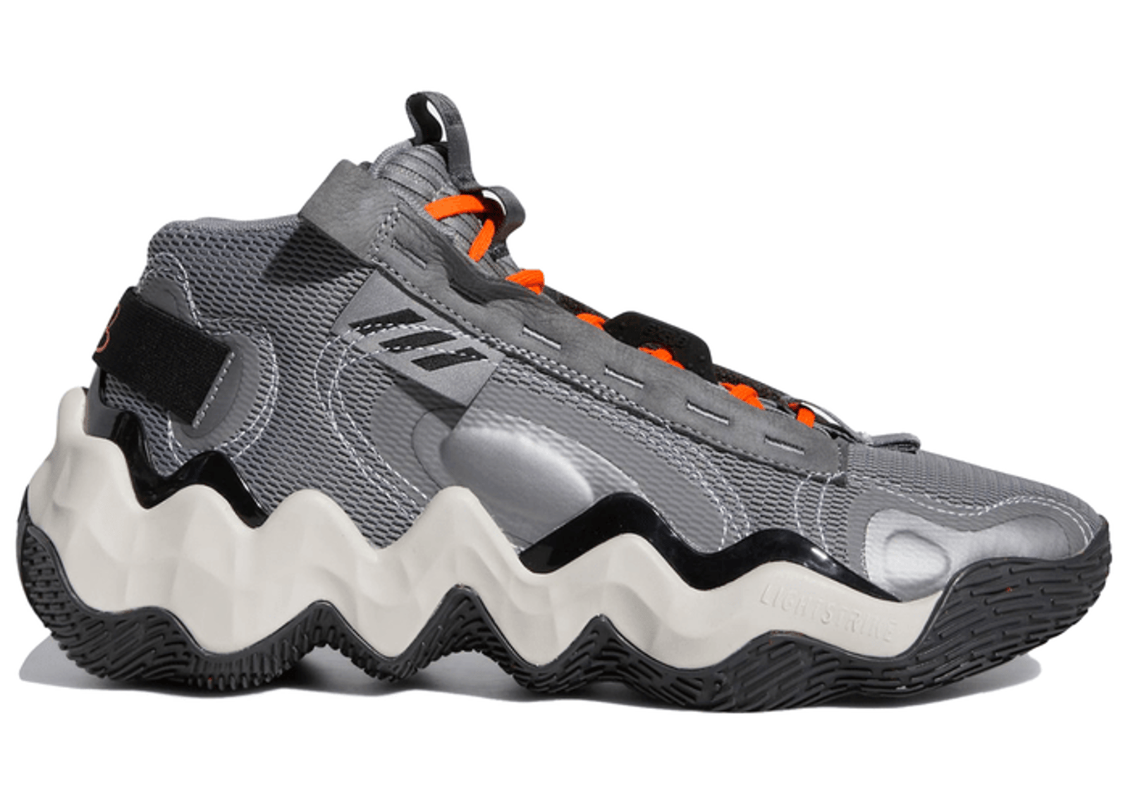 adidas Exhibit B Candace Parker Mid Grey Impact Orange (W)