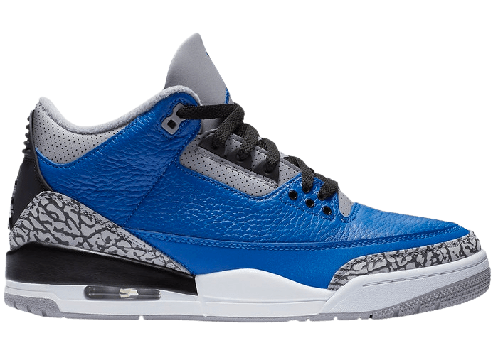 Jordan 3 Retro Varsity Royal Cement