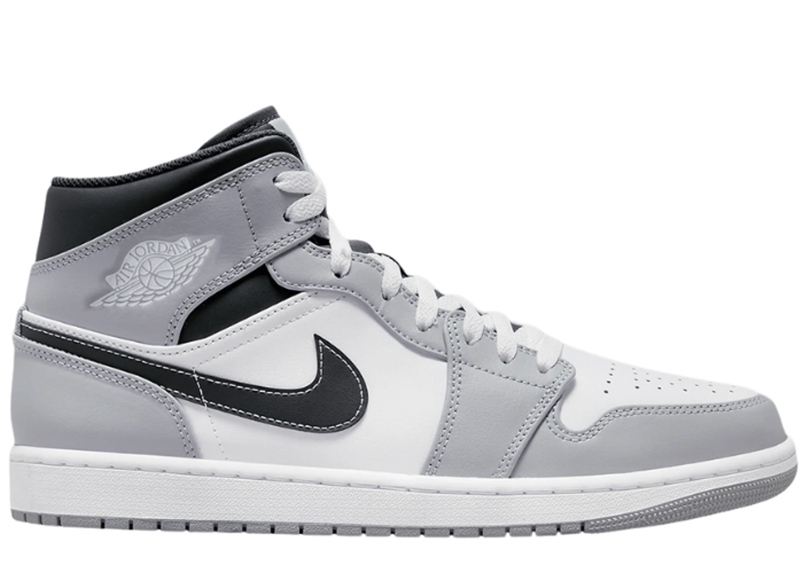 Jordan 1 Mid Light Smoke Grey Anthracite