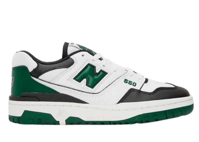 New Balance 550 White Green Black