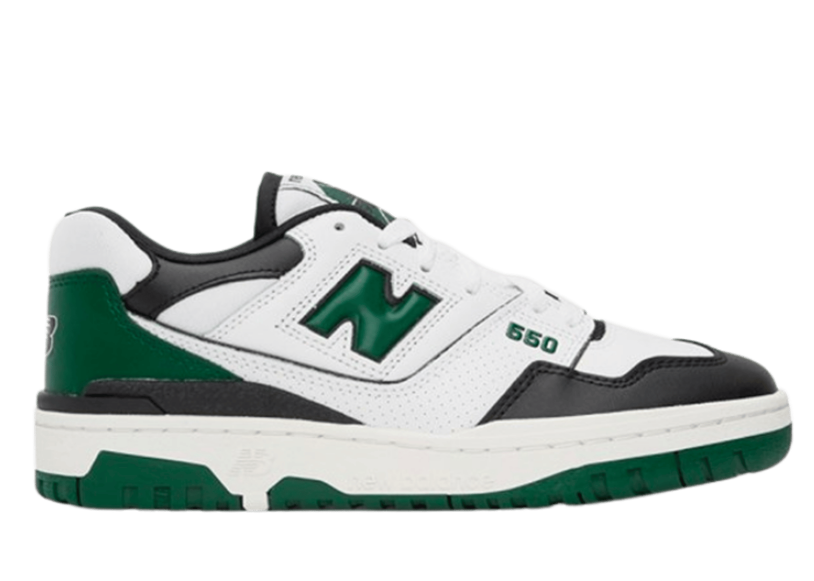 New Balance 550 White Green Black