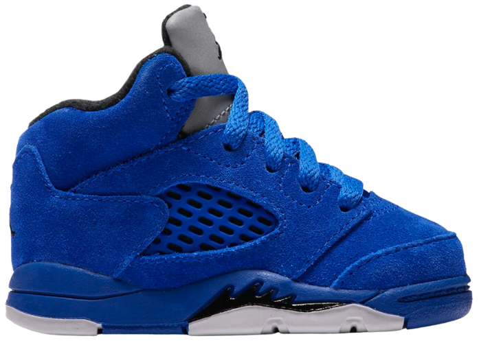 air jordan blue suede 5