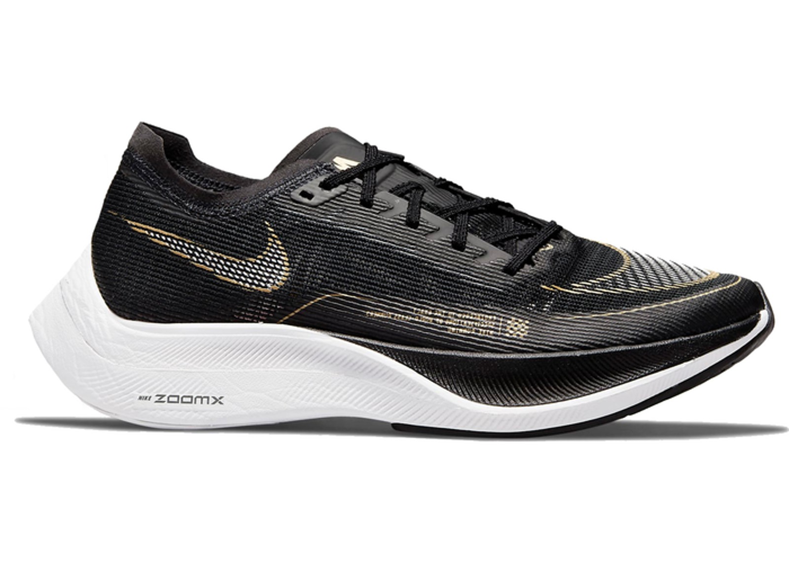 Nike ZoomX Vaporfly Next% 2 Black Metallic Gold Coin (W)