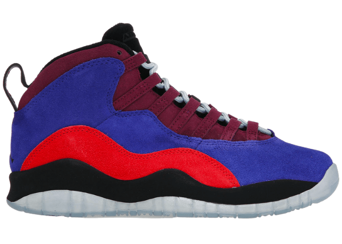Air jordan 10 retro red blue deals