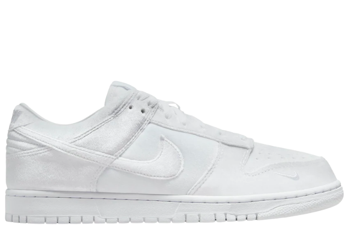 Nike Dunk Low Velvet Dover Street Market White