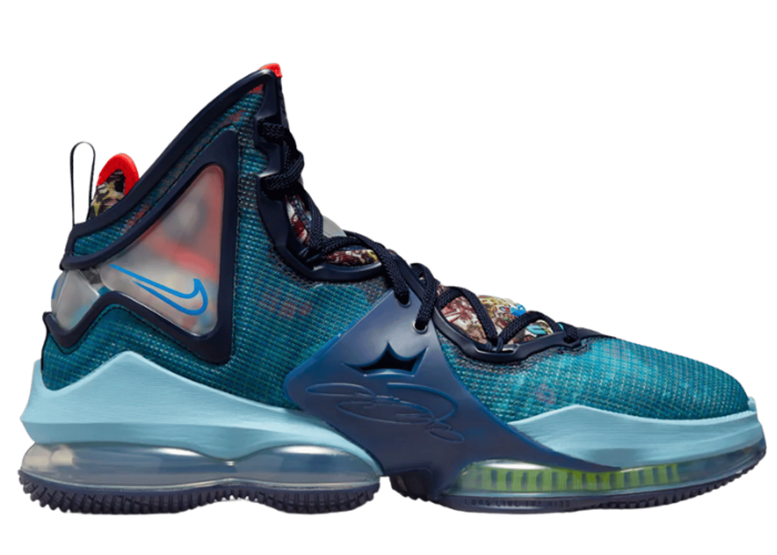Nike LeBron 19 Blackened Blue