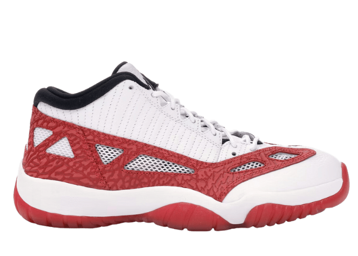 Air Jordan 11 Retro Low IE White Gym Red