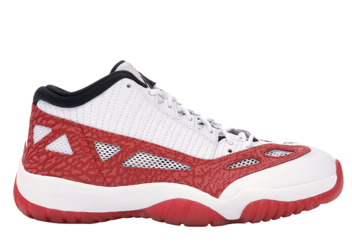 Air Jordan 11 Retro Low IE White Gym Red