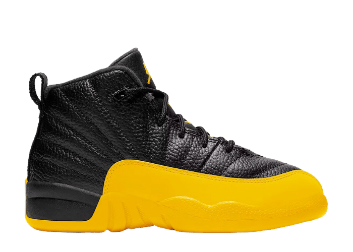 Air Jordan 12 Retro Black University Gold (PS)