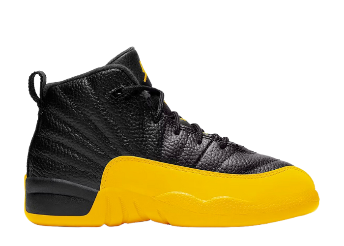 Air Jordan 12 Retro Black University Gold (PS)