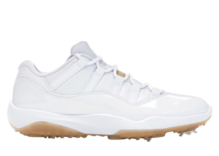 Air Jordan 11 Retro Low Golf White Metallic Gold