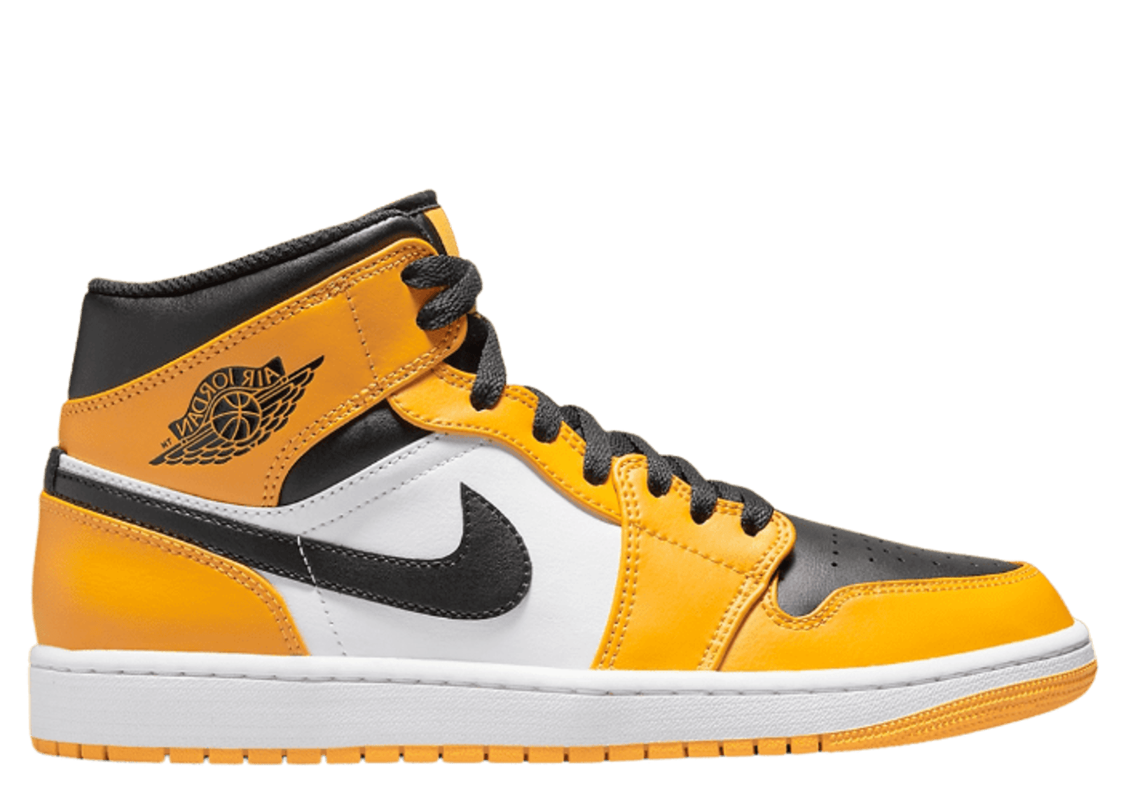 Jordan 1 Mid Yellow Toe