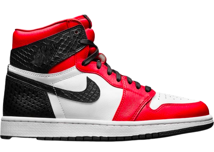 Jordan 1 Retro High Satin Snake Chicago (W)