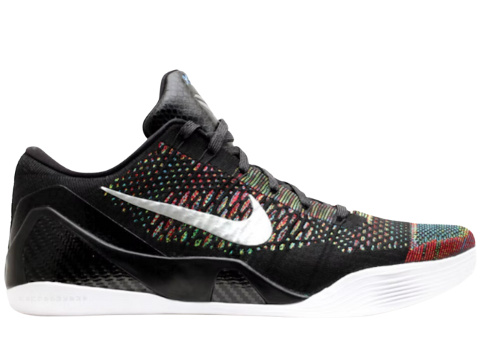 Nike Kobe 9 Elite Premium Low HTM Milan Black Multi-Color