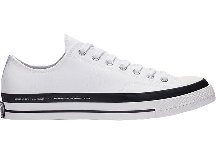 Converse Chuck Taylor All-Star 70s Ox 7 Moncler Fragment White