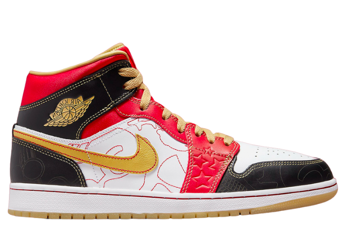 Jordan 1 Mid XQ Xing Qi - DV0576-176 Raffles & Where to Buy