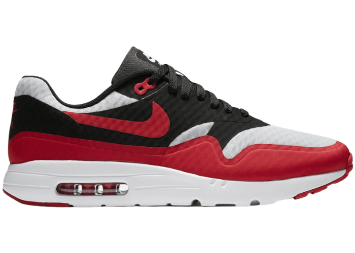 Nike Air Max 1 Ultra Pure Platinum Black Gym Red
