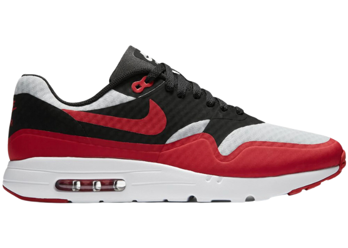 Nike Air Max 1 Ultra Pure Platinum Black Gym Red