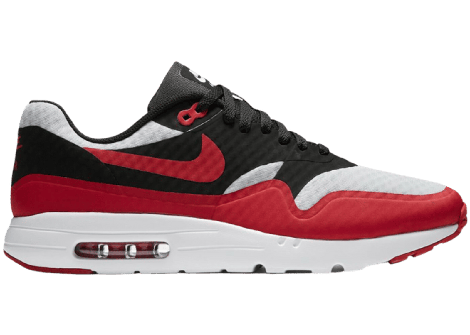 Nike Air Max 1 Ultra Pure Platinum Black Gym Red